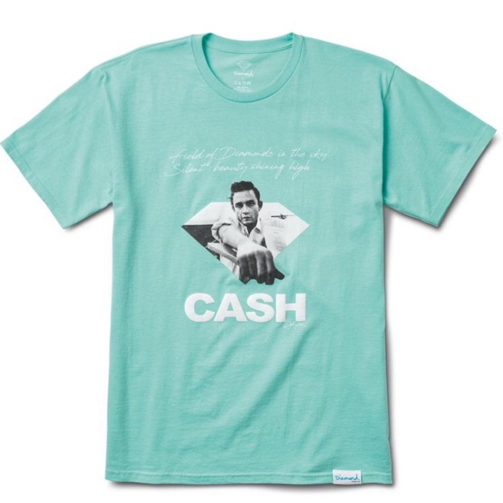 Diamond supply t shirt.